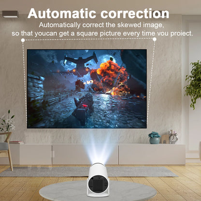 4k Cinema Projector - Mini Portable Home/Outdoor Cinema Projector